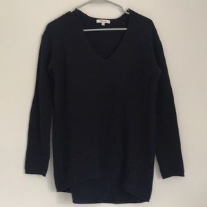 Madewell navy blue wool sweater